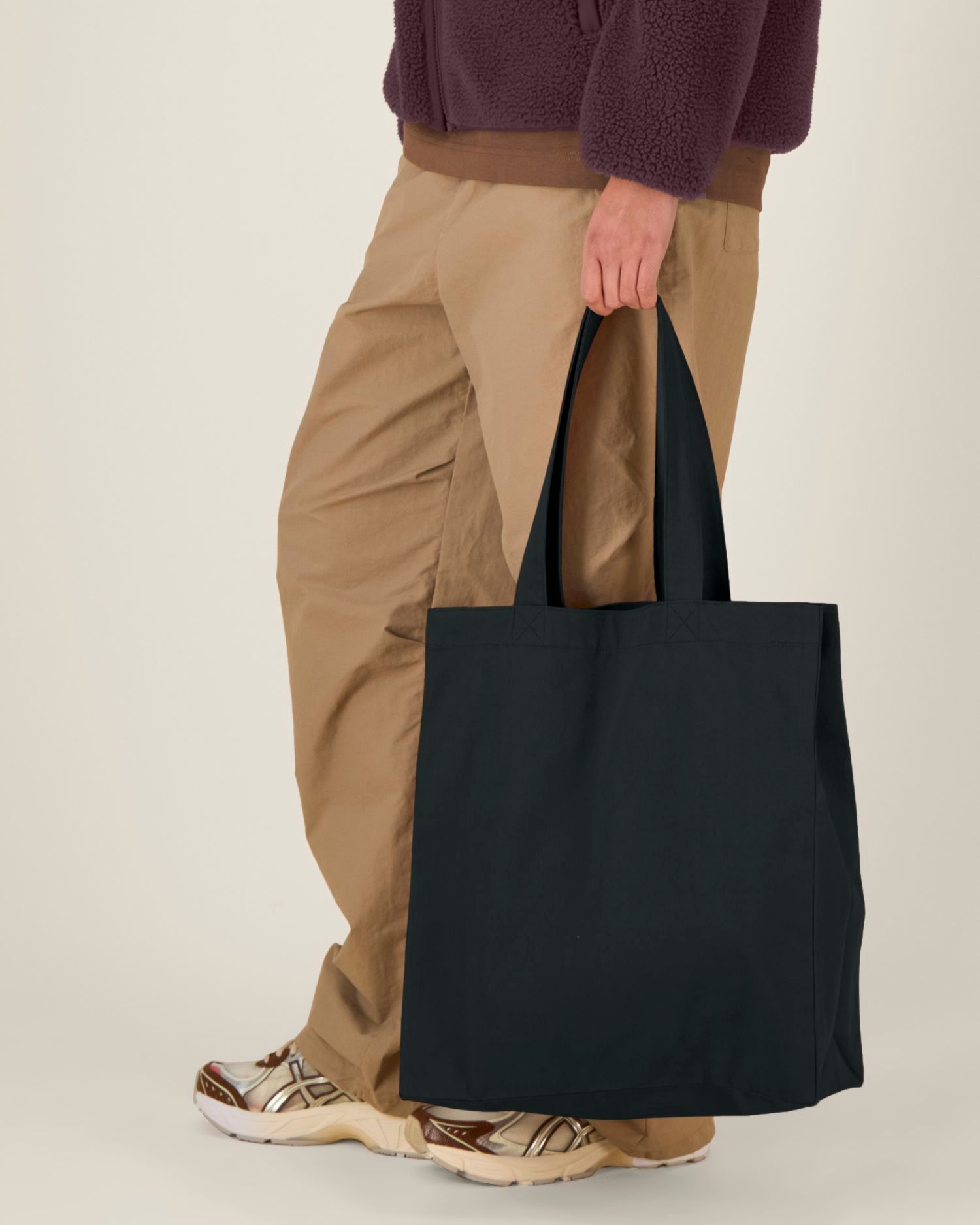 Mid Tote Bag STAU116 – Black