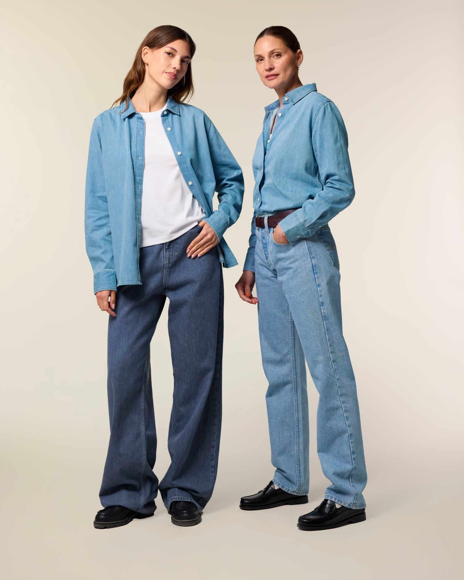 Stella Denim Shirt STWW970 – Košele na firemný branding